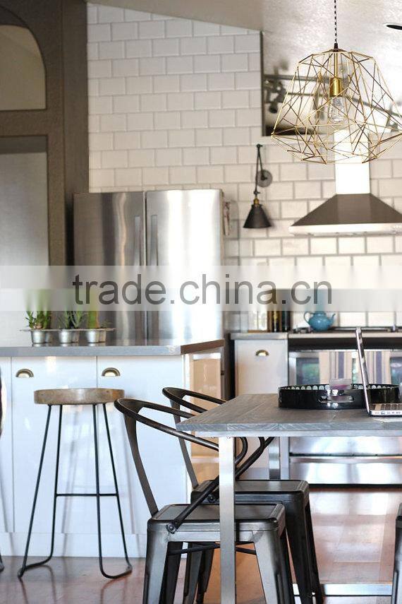 05.4 bowls glass chandelier crystal stones bird cage