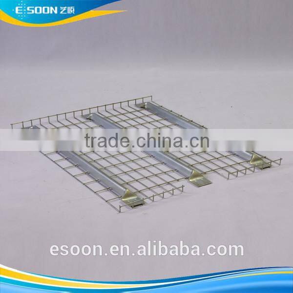 Floor supermarket metal decking rack shelving decks