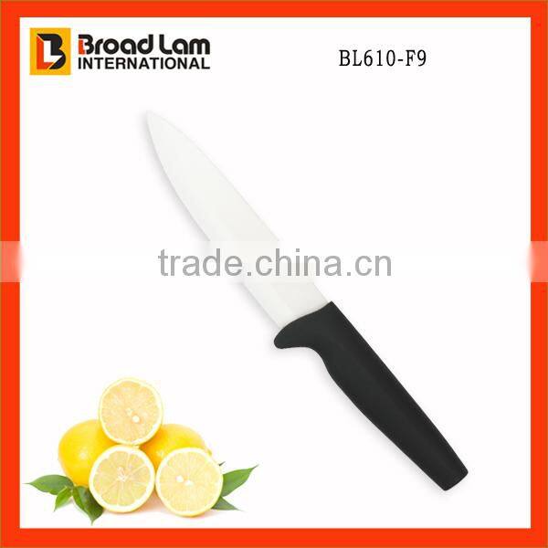 FDA&LFGB certificate approved quality Zirconia Blade ABS+TPR handle