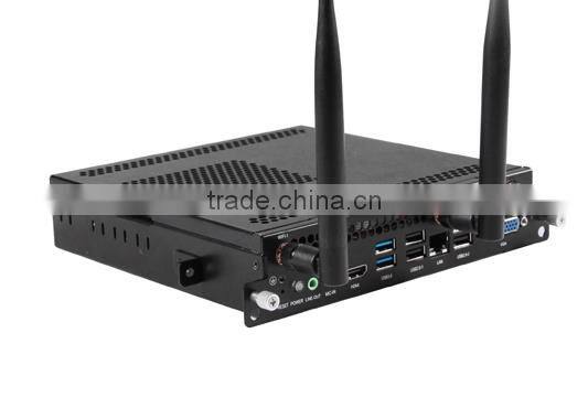 Intel H81 lga1150 haswell platform i3/i5/i7 OPS mini pc DC 12v