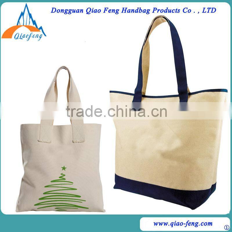 canvas printed handbag promotional bags Beach bag