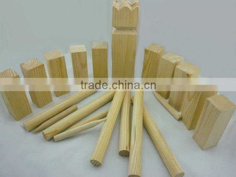 wooden classic KUBB game set