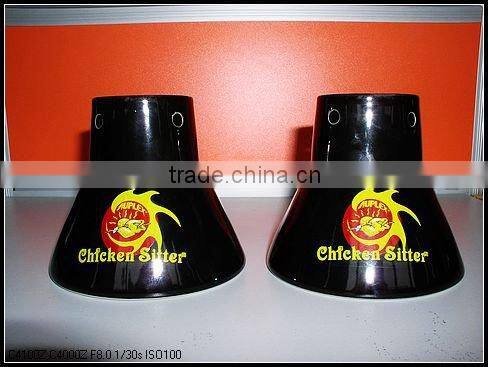 Ceramic Durable BBQ Roaster Manufacturer/Chicken Sitter