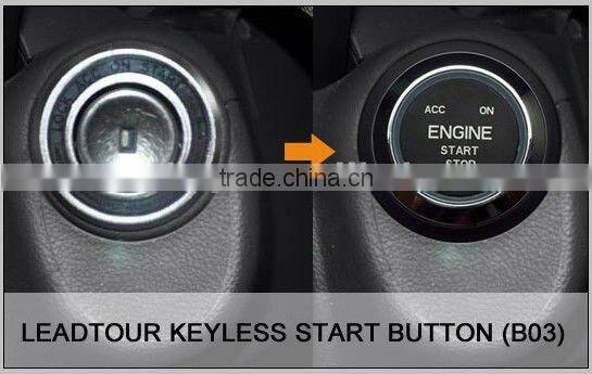 Push Button Start Original Car Alarm System for Toyota