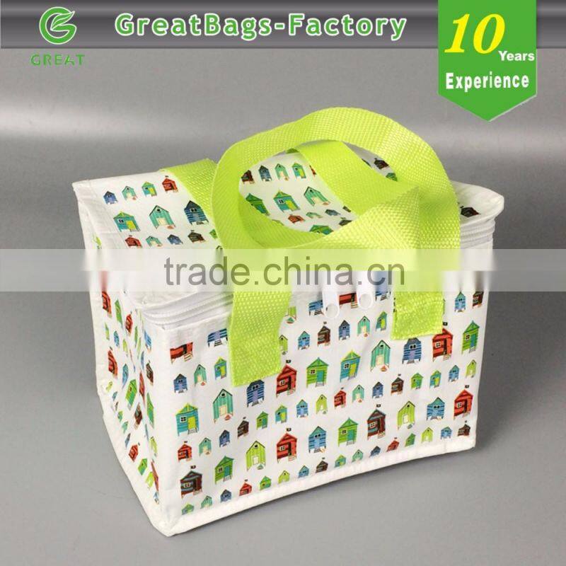 Promotional Two-tone color lunch bags for adults