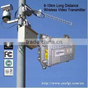 Video transmission distances 10km long range wireless transmitter receivers