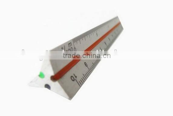 6" Metal Aluminium Triangle Ratio Scale Ruler