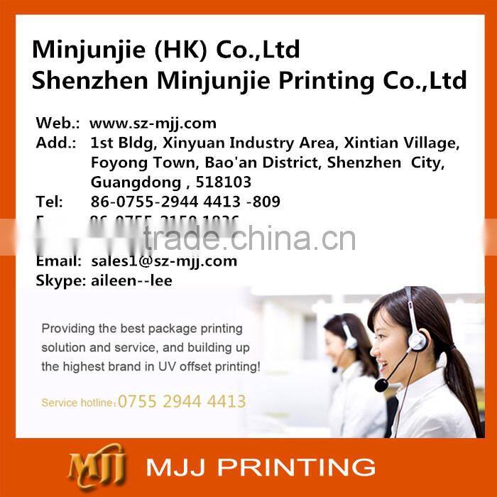 Custromized UV printing high quality plastic PP box