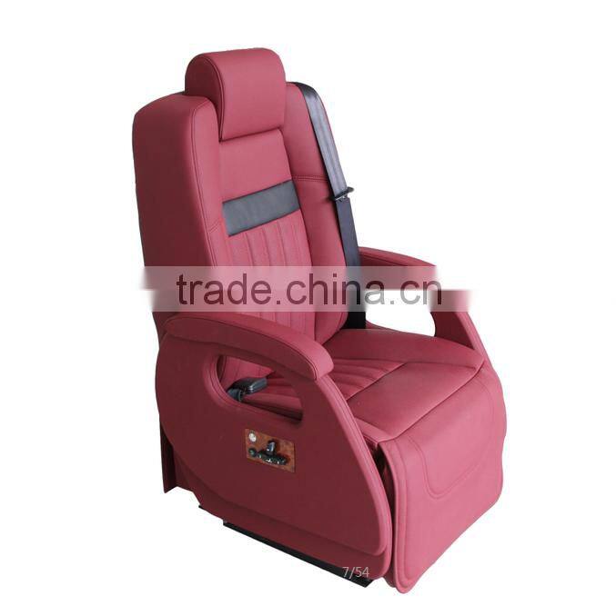 Hot selling single electric auto seat/ customized seat/luxury car seat for kinds of MPV with CCC standard