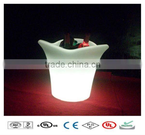 Beer Cooler LED Glowing Small Ice Bucket