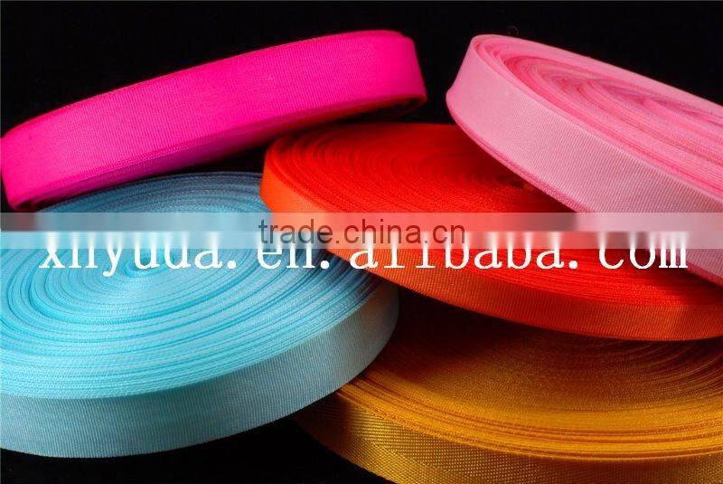 Orange Tubular Nylon Webbing