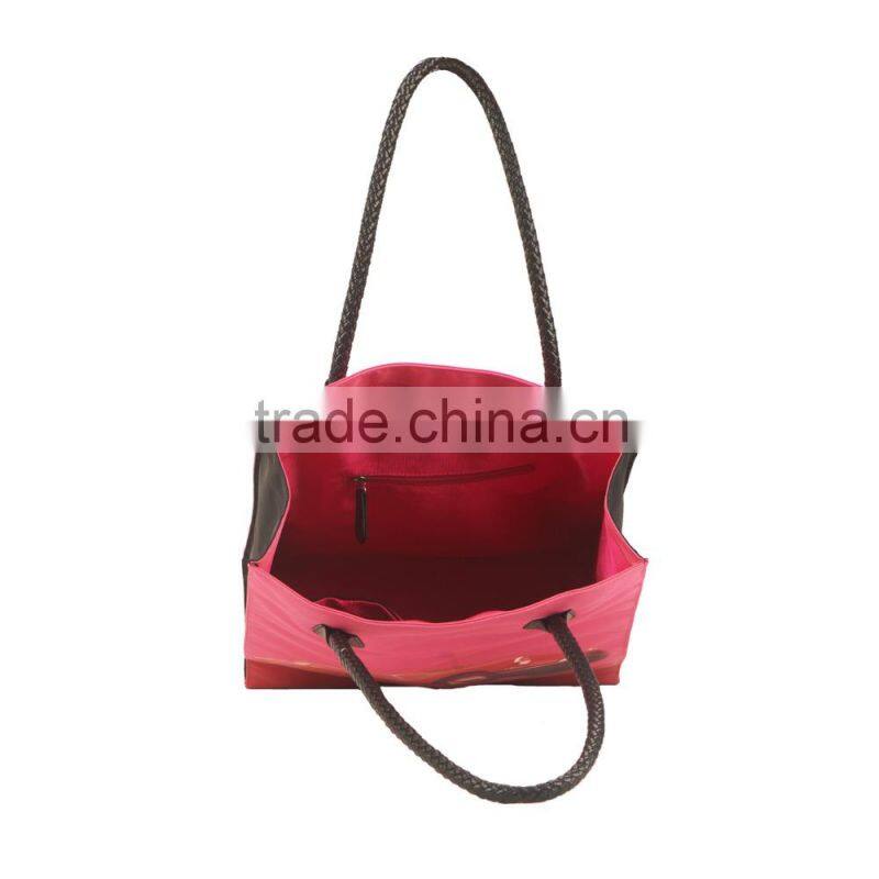 BA-1360 Fashion design natural canvas cotton shopping bag Hot Sale Cheap Reasonable Price Shopping Bag