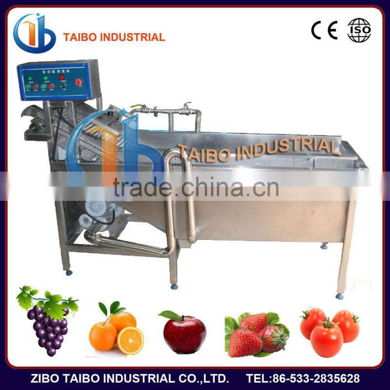Automatic fruits and vegetables washing machine for washing apples/ berry cleaning