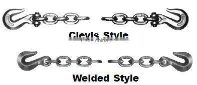 Binder Chain with Clevis/Eye Grab Hook