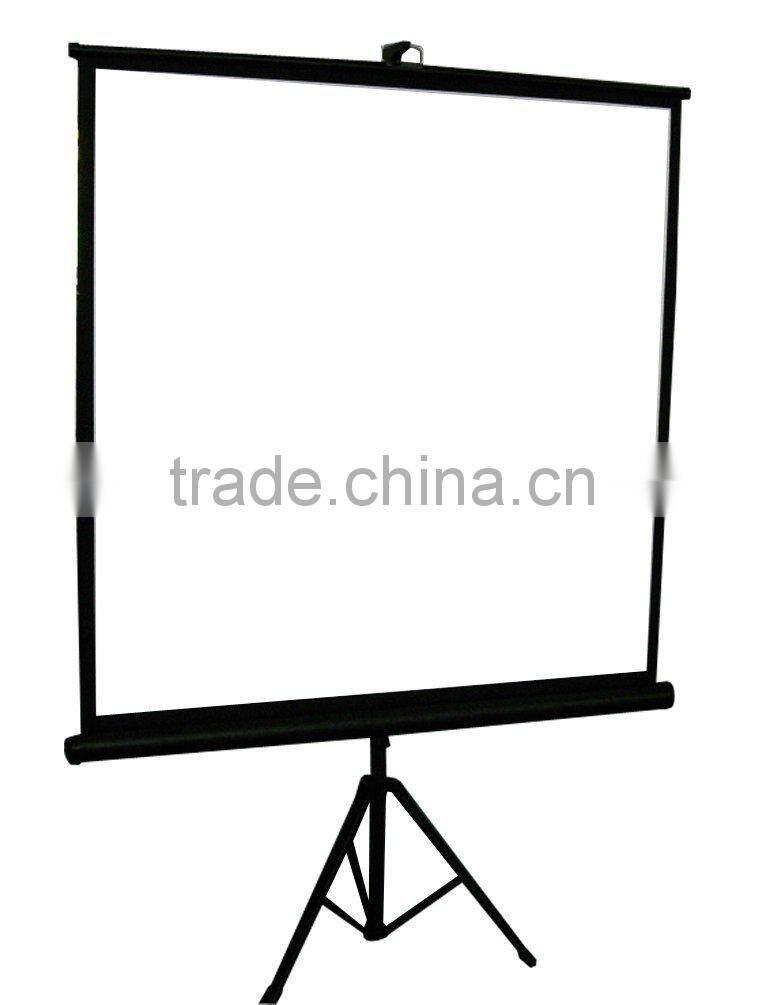 Matt White Portable Tripod Projector Screen front projection screen black and white screen S60' V200" H150"