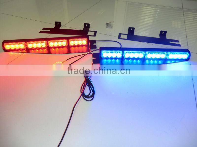 CAR WINDSHIELD LED STROBE FLASHING LIGHT,VISOR LED FLASH STROBE LIGHT (SR-LS-160T), 1W TOP BRIGHT TIR LED