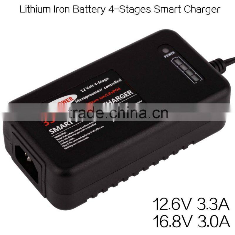 Hot selling MCU Controlled 14.6V 3.3A Electric Car Battery Charger 60W with CE certification
