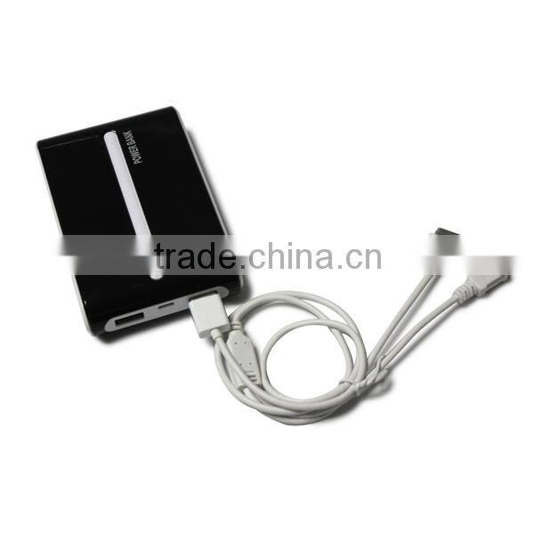 Very Cheap And Hot Sale 12 Volt Power Bank With Two USB Interface And 4 A LED Display Light