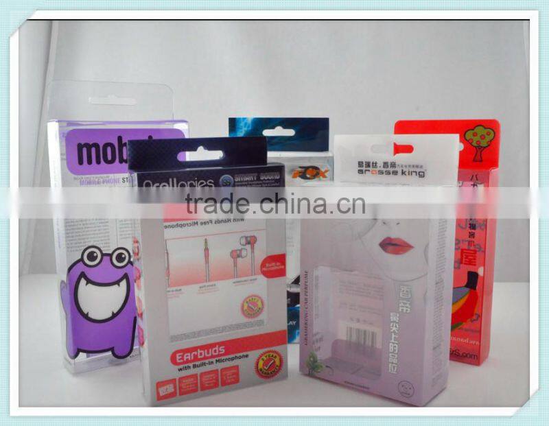 custom logo designd PVC plastic fishing lure plastic boxes