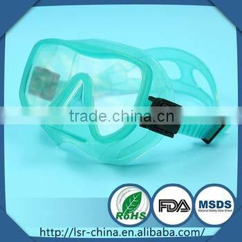 oem available factory price wholesale silicone full dry diving mask