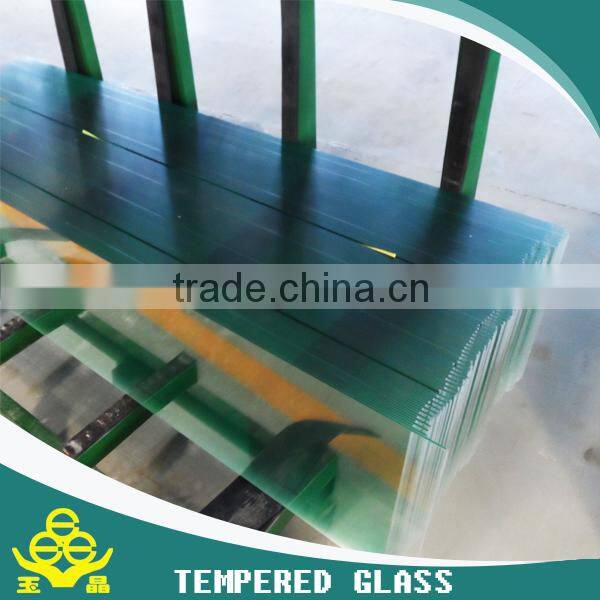 YUJING 8mm toughened glass rate bathroom partition glass