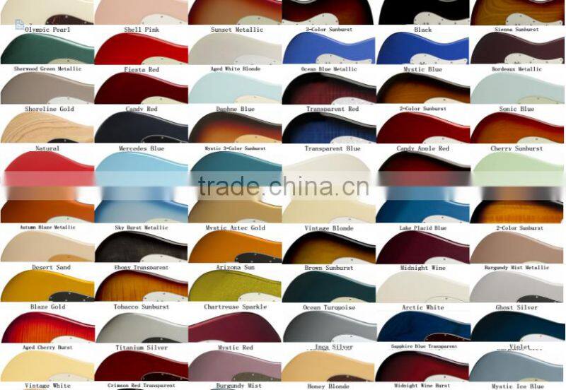 Electric basswood body DIY guitar kit for sale