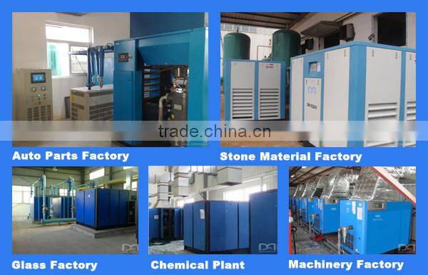 45kw Shanghai sandblasting/mining rotay screw compressor