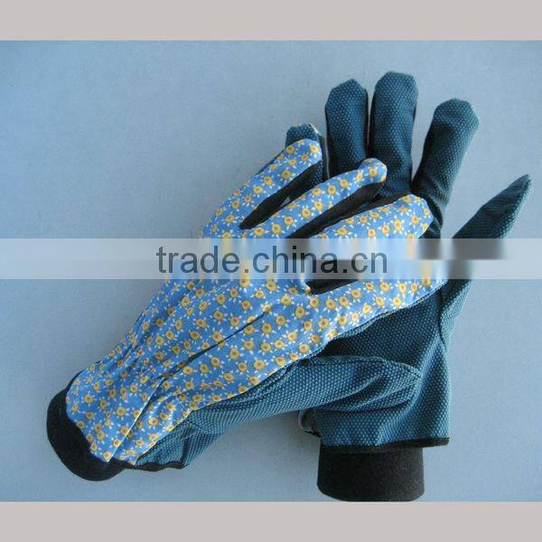 mini pvc dotted garedening working safety gareden glove