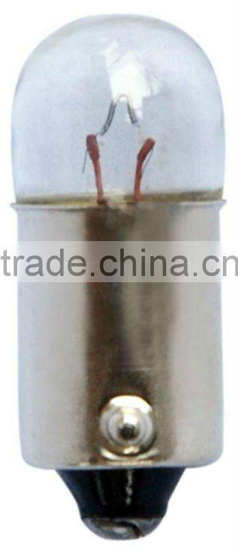 white glass motorcycle bulb T8.5