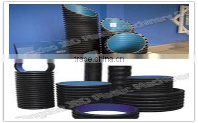 PE/PVC Single/Double Wall Corrugated Pipe Production Line