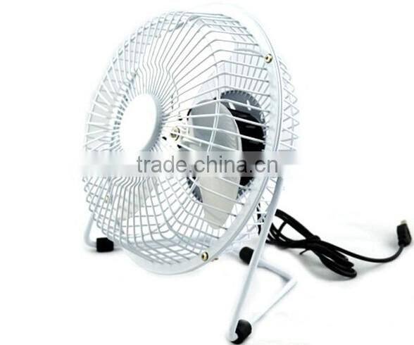 6Inch JLK metal small size decorative usb power electric table fan