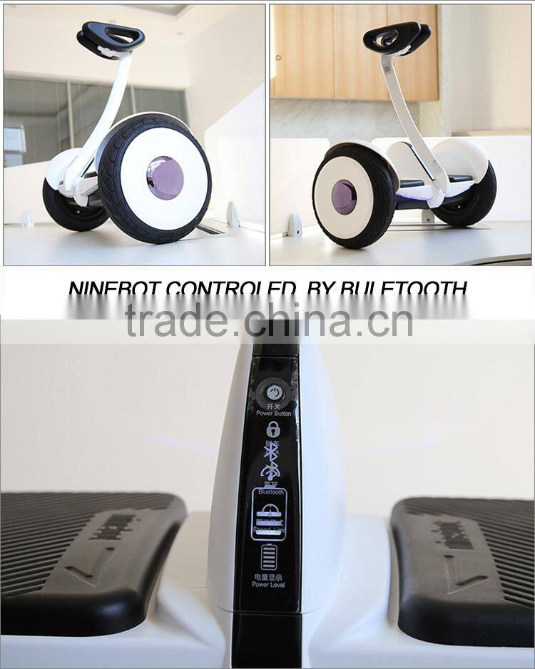 Shenzhen xiaomi mini electric chariot scooter self balancing with Buletooth to control for children and teenagers balance car
