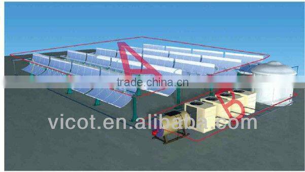 6 Tons Central solar Hot Water System