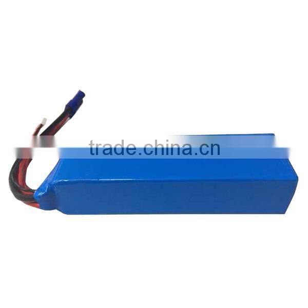 Factory offer! 25C Lipo 5000mAh 14.8v li ion battery pack for Magnetic Lifter, RC Models