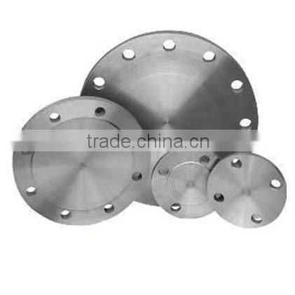 Carbon steel round slip blind flange manufacture