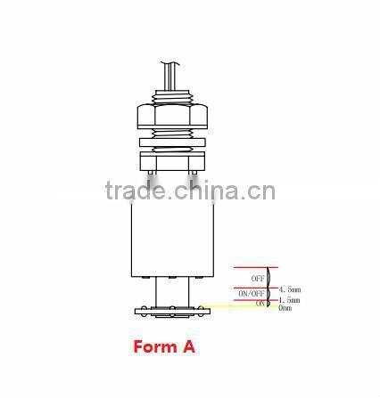 side mounted stainless 316 material Water Level Switch