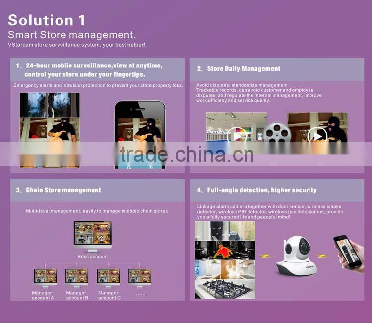 VStarcam easy setup 960P resolution 1.3MP IR cut pan tilt two way audio ip camera 1.3