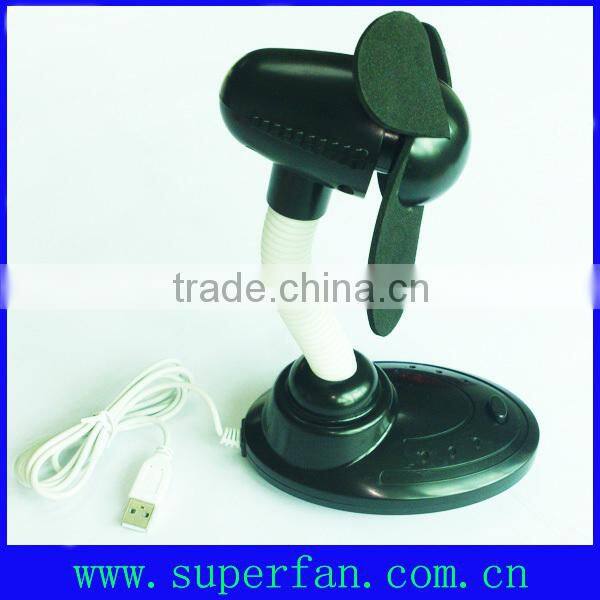 Colorful Mini desk fan with USB connection