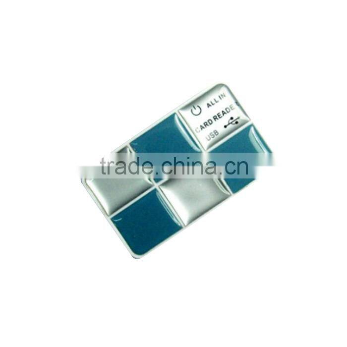 All in one Mini Multi in One Memory Card Reader Plastic Shell