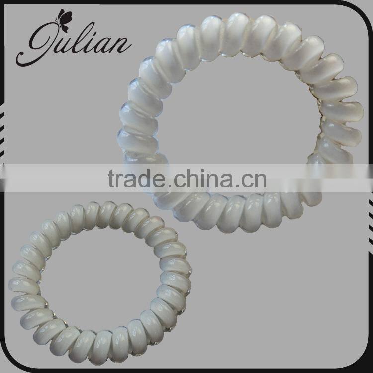 Fashion Telephone Elastic Hair Bands Bracelet Ponytail Holder Rubber Winter Christmas Scrunchies For Girl FHHTA0023-2