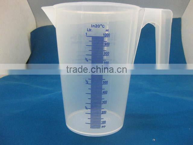 plastic medicine custom graduated jigger measuring cup