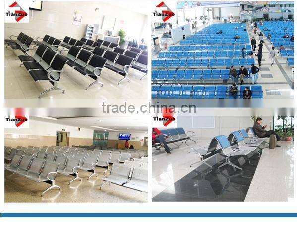 3 Seater stainless steel public auditorium chair