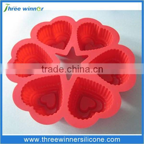 Big cake mold for home usage with sunflower new design