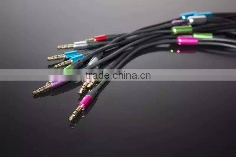 3.5mm Male- Female Headphone Earphone Splitter Audio AUX Cable with volume control