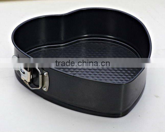 carbon steel Non-stick spring form with removable base