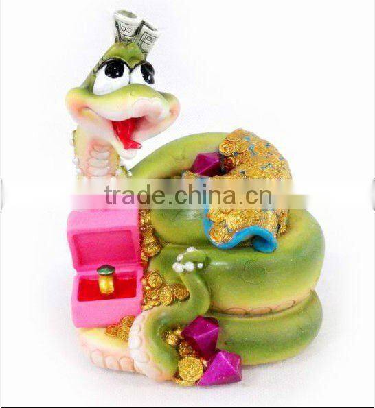 resin cartoon snake
