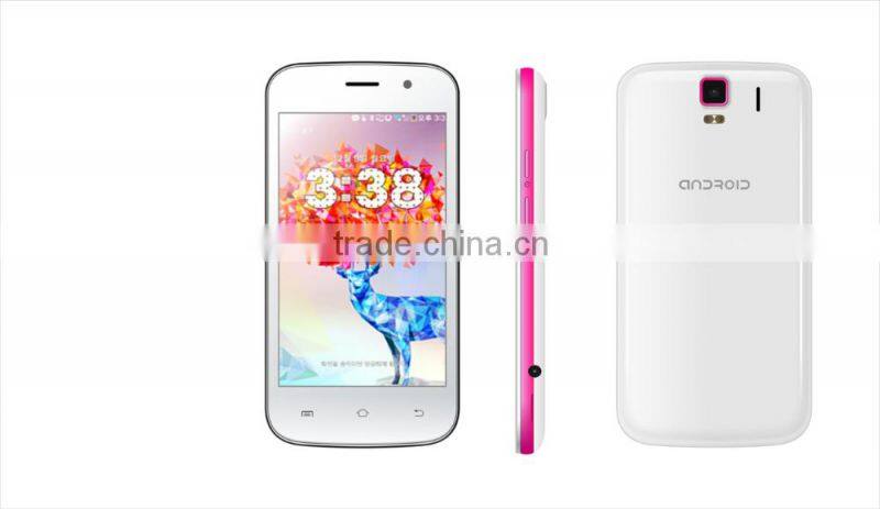 P6 4.0'' WVGA custom android mobile phone Cheap android phone MSTAR 6855 Quad-Core 0.3M+2.0M pixel