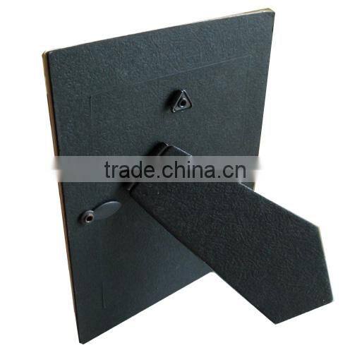 flocking photo frame easel back