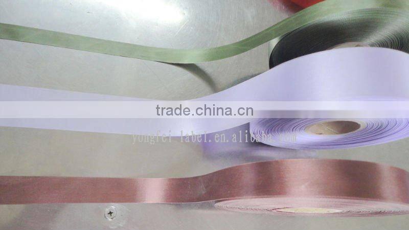8020 polyester satin ribbon printed label&ribbon