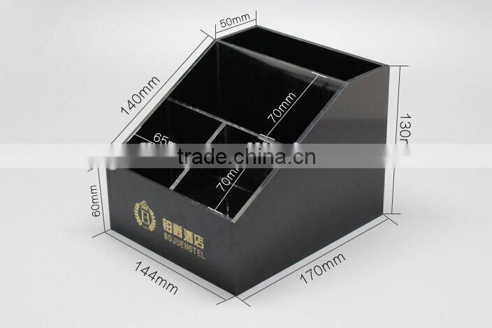 acrylic desk top storage display box